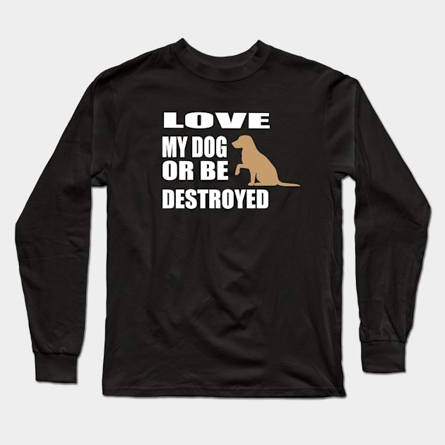 dog Long Sleeve T-Shirt by Bite